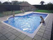 swimming pool ready for use